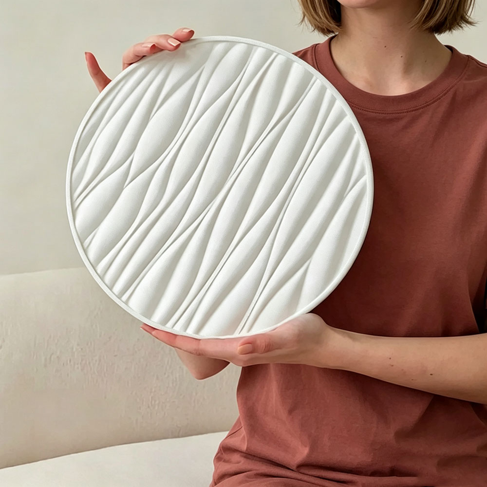Silicone Mold Tray - Molde de silicona grande redondo para