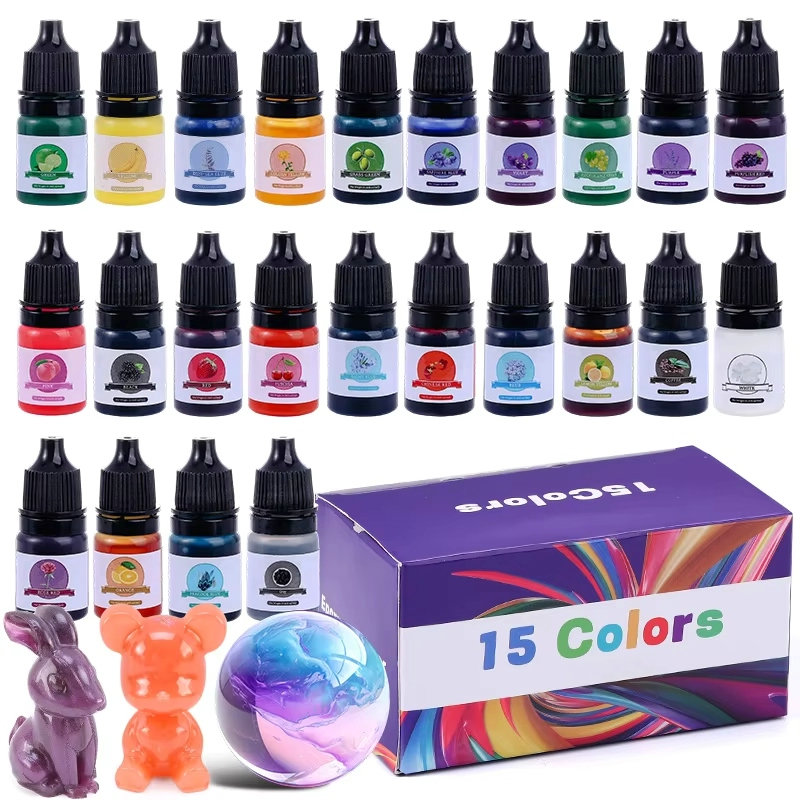 Pigmento de Color de resina ep - Resin Pigment Set reseña y precio