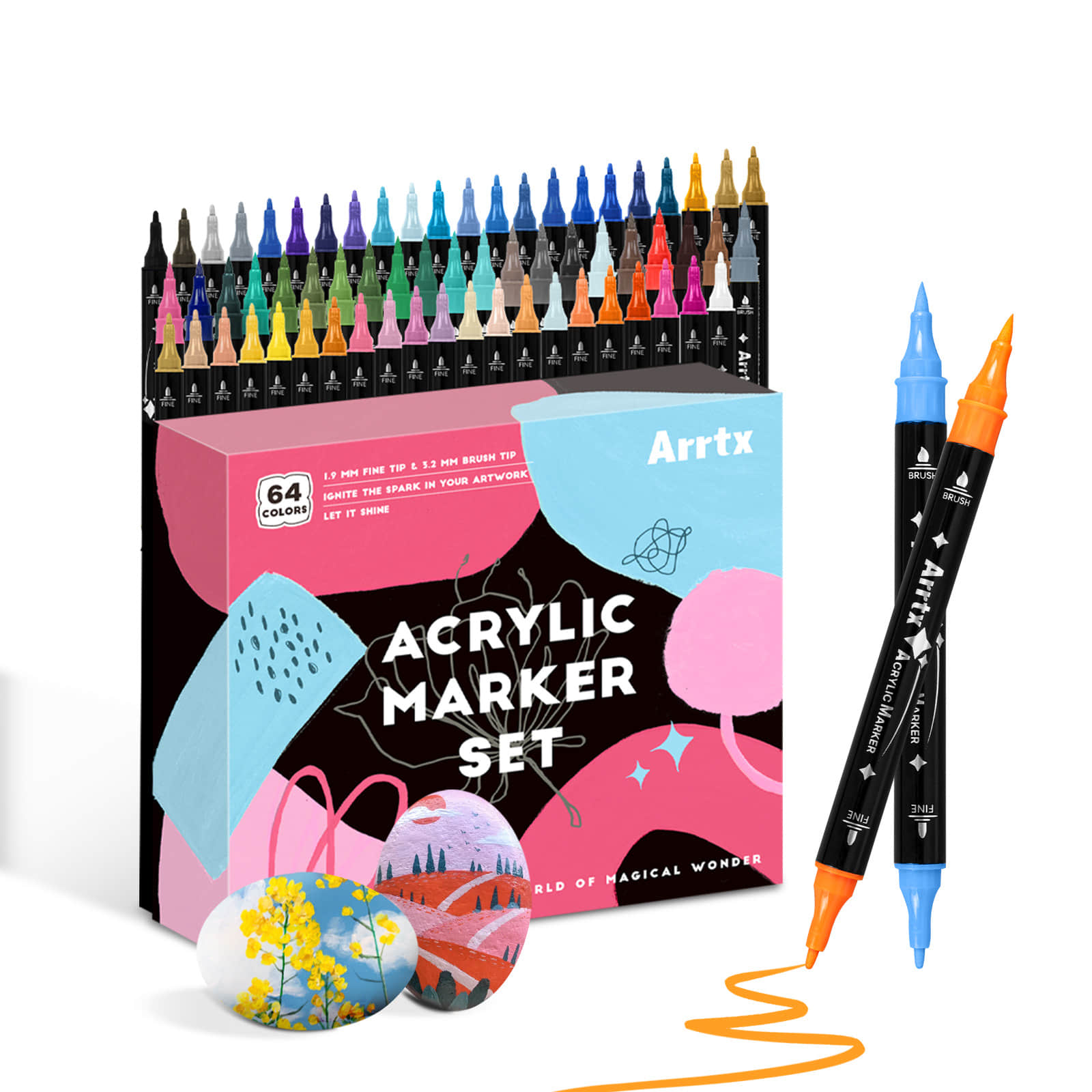 Arrtx 64 colores bolígrafos de - Copic Marker Classic reseña y precio