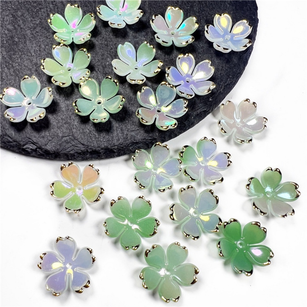 Lote de 50 Piezas de Cuentas A - Flower Preservation Resin reseña y precio