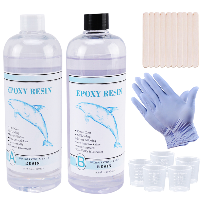 Resina epoxi transparente 1:1, - Resin Jewelry Kit reseña y precio