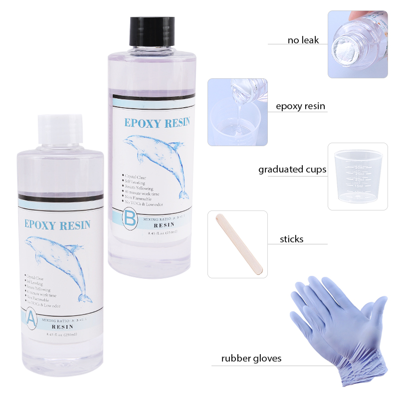 Resina epoxi transparente 1:1, - Resin Jewelry Kit reseña y precio